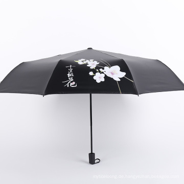 J17 29 Sonnenschirm Standard Regenschirm Größe Falten Regenschirm